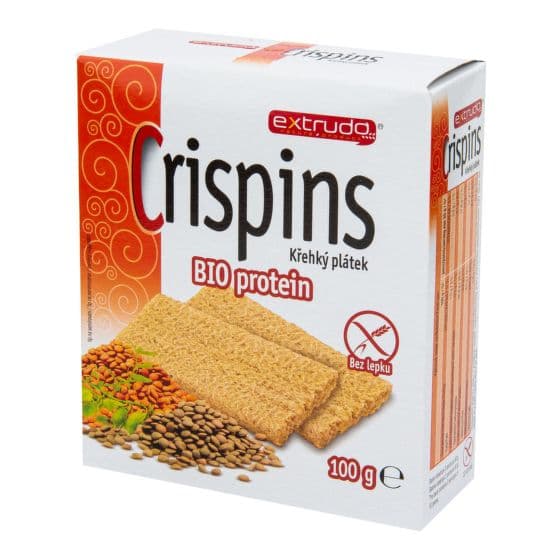 Crackers proteici BIO Crispins - EXTRUDO