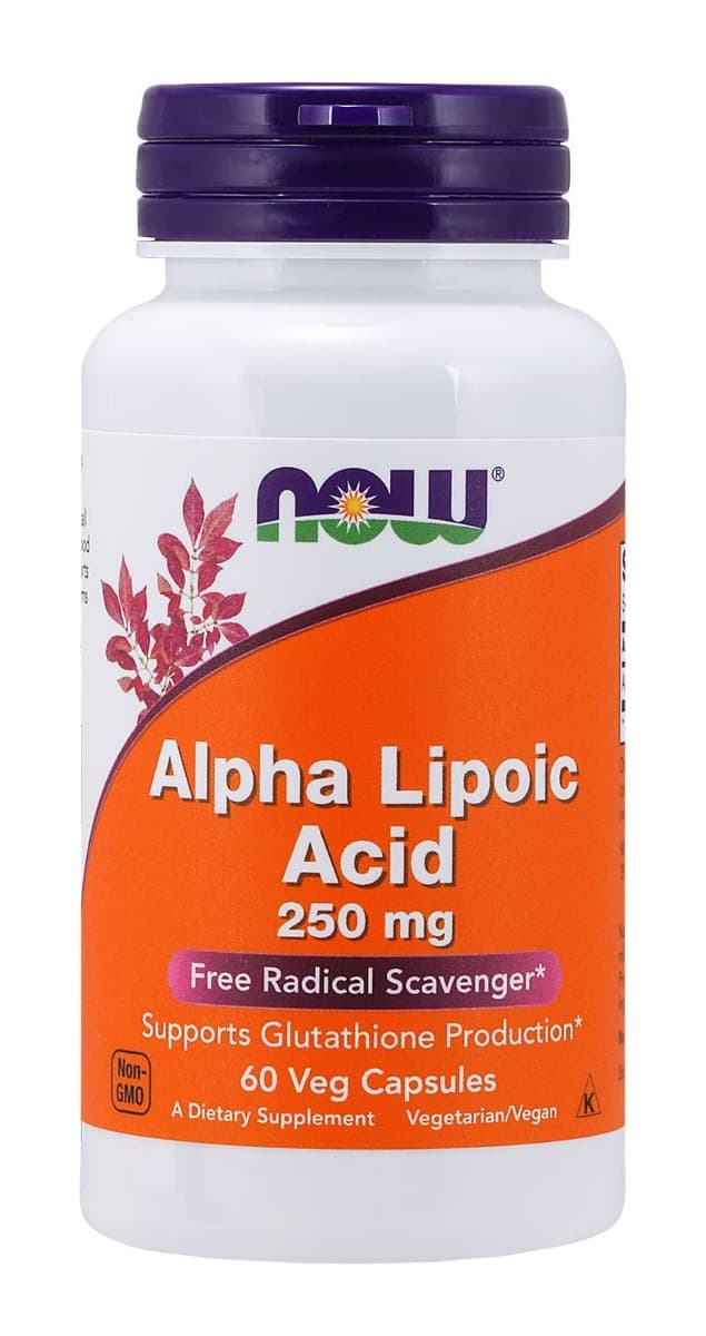 Acido alfa lipoico 250 mg - NOW Foods