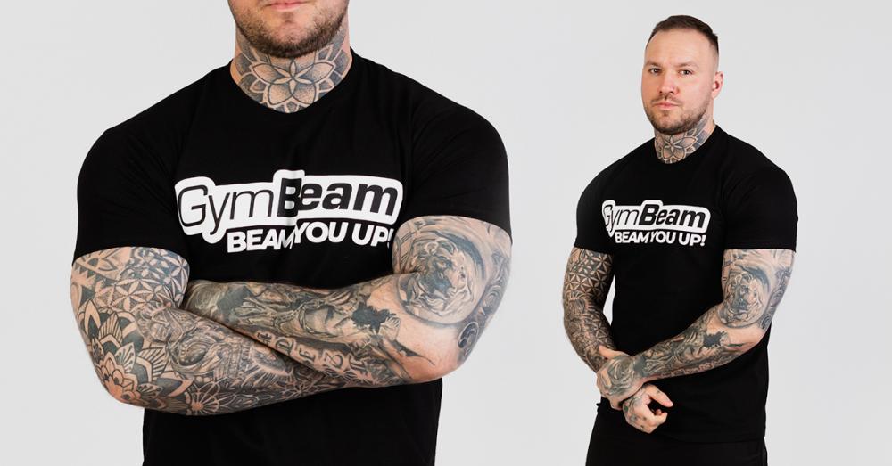 Beam T-Shirt Black - GymBeam