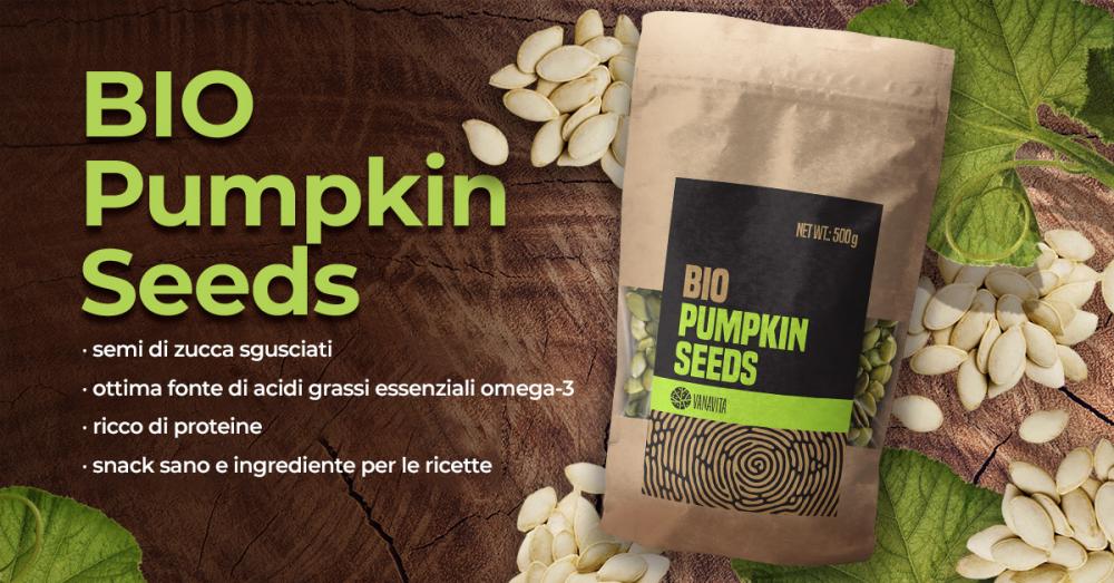 Semi di zucca BIO - VanaVita