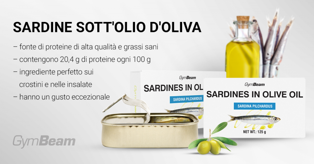 Sardine in Olio d‘Oliva - GymBeam