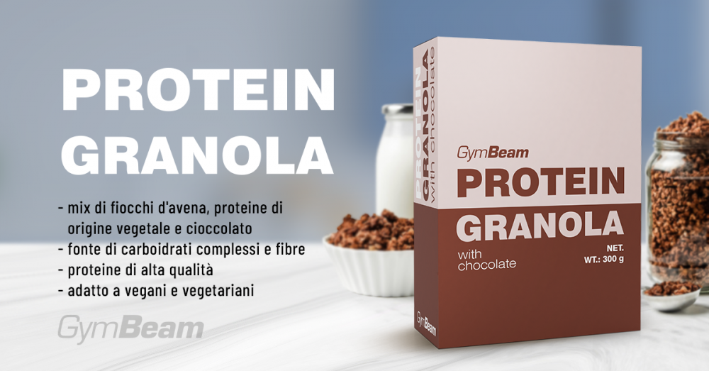 Granola proteica al cioccolato - GymBeam