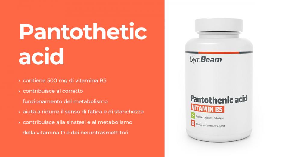 Pantothenic Acid - GymBeam