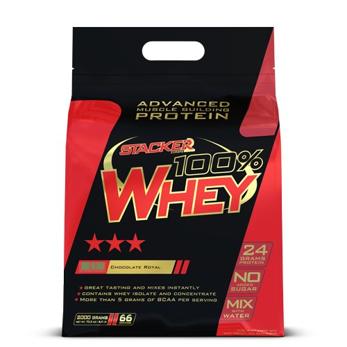 100% Whey - Stacker2