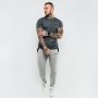 T-shirt basic da uomo Dark Grey - GymBeam