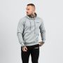 Felpa con cappuccio da atleta da uomo Grey Black - GymBeam