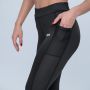 Leggings da Donna Mesh Black - GymBeam