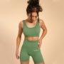 Bralette Sportiva Hyper Olivine - BeastPink