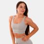 Reggiseno Sportivo Cut-Out Grey - GymBeam