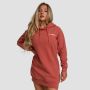 Felpa con Cappuccio Lunga da Donna Limitless Cinnamon - GymBeam