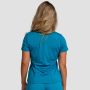 T-Shirt Sportiva da Donna Limitless Aquamarine - GymBeam