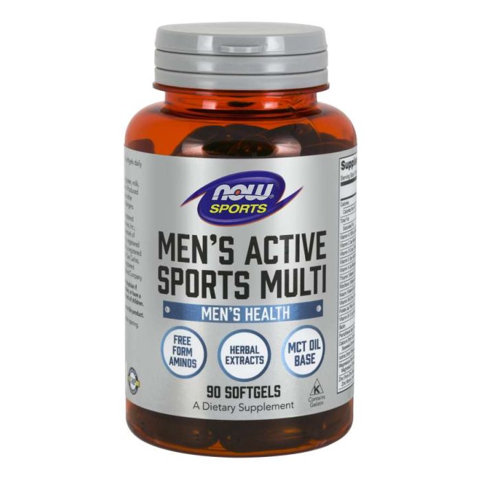 Multivitaminico Men‘s Active Sports - NOW Foods