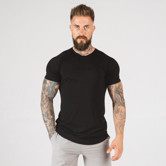 T-Shirt Statement Black da Uomo - SQUATWOLF