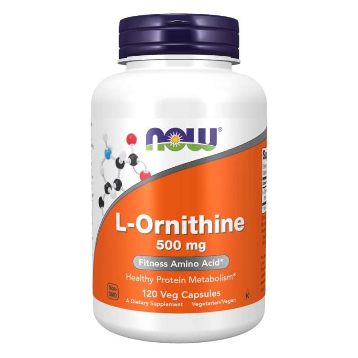 L-Ornitina 500 mg - NOW Foods