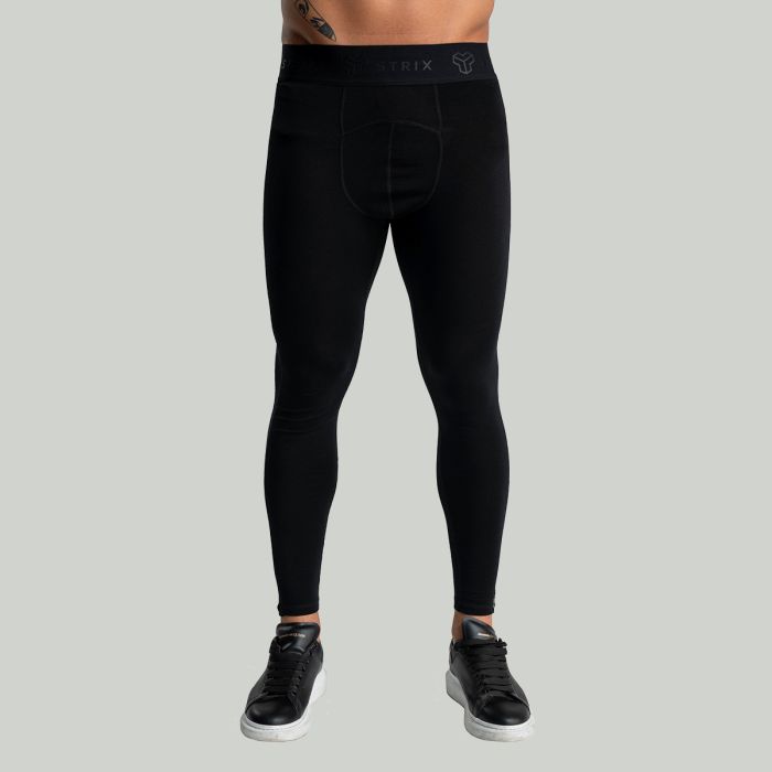 Leggings da Uomo MERINO I Black - STRIX