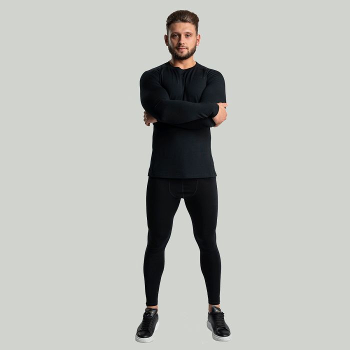 Leggings da Uomo MERINO I Black - STRIX