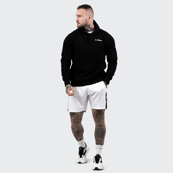 Felpa Athlete Black White - GymBeam