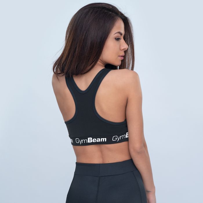 Reggiseno sportivo Simple Black - GymBeam