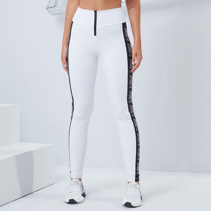 Leggings donna Essential LBM bianco - LABELLAMAFIA