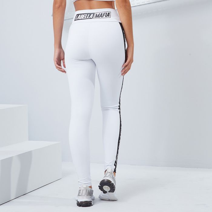 Leggings donna Essential LBM bianco - LABELLAMAFIA