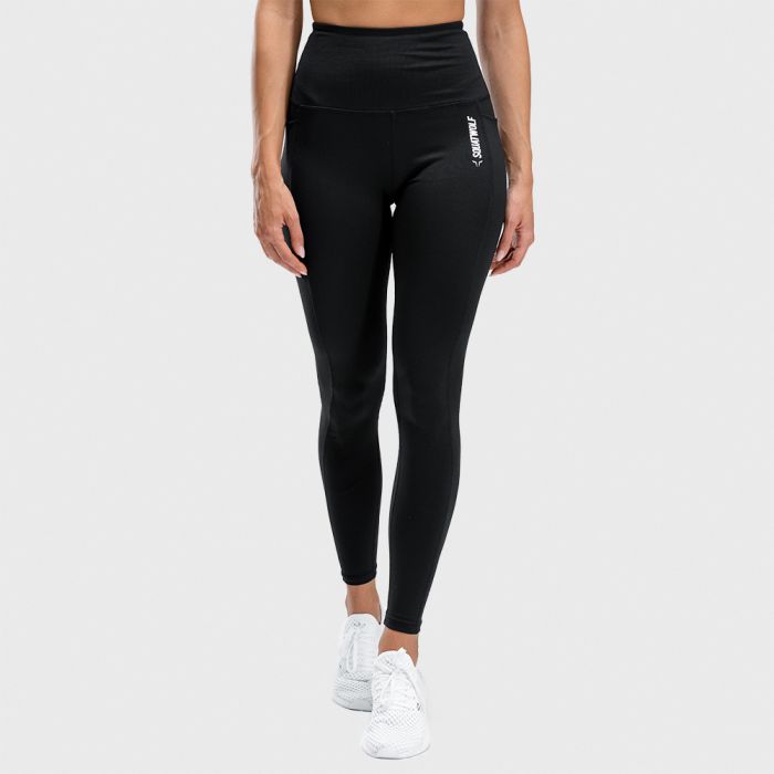 Leggins a Vita Alta da Donna We Rise Black - SQUATWOLF