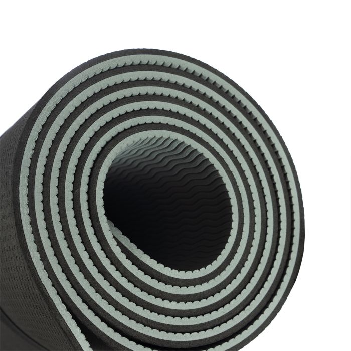 Tappetino da Yoga Dual Mat Grey/Black - GymBeam