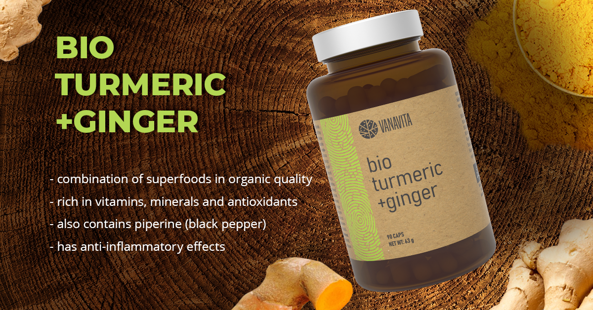 BIO Turmeric + Ginger - VanaVita