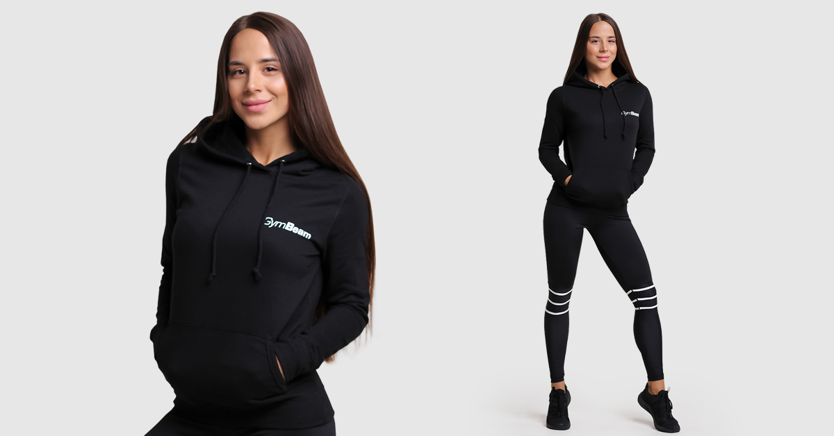  PRO Hoodie Black - GymBeam